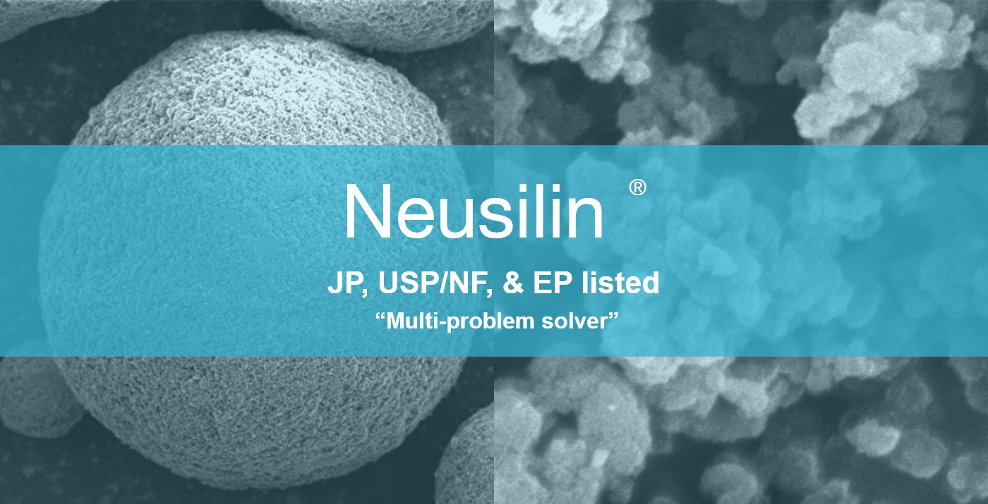 Neusilin®｜General properties and grades