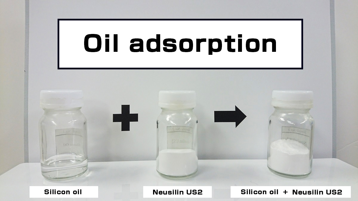Neusilin’s oil adsorption capacity- powderization application