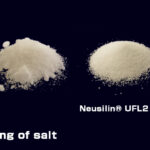 Addition of 0.5% Neusilin® prevents caking